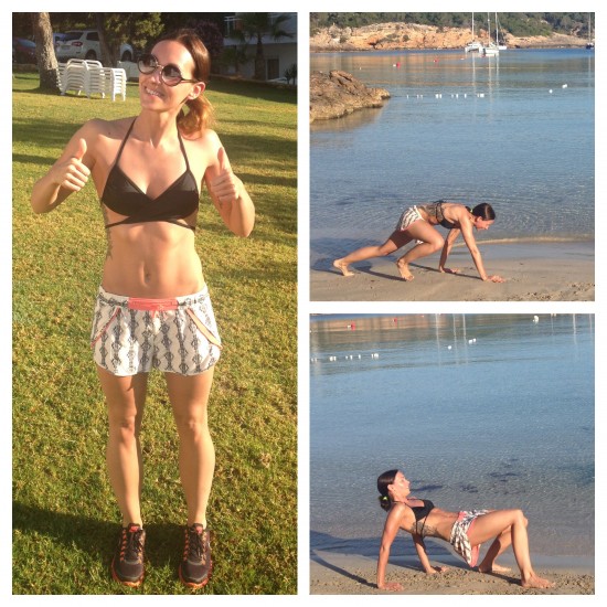 It doesn't end at parks, why not take your workout to the beach!