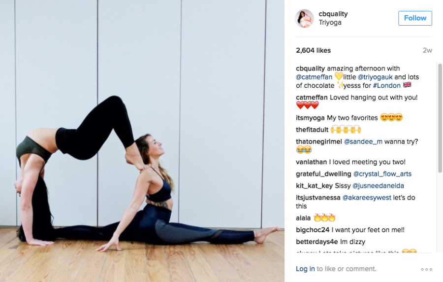 Flocke instagram yoga Blog