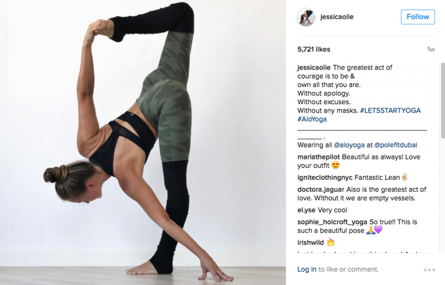 Yoga flocke instagram