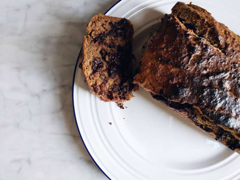 Vegan Chocolate Chip Banana Bread